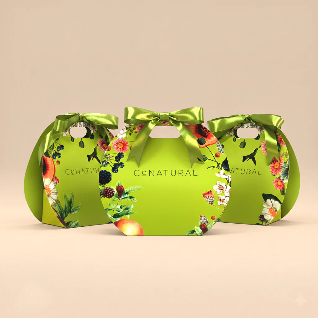 Round Floral Gift Box