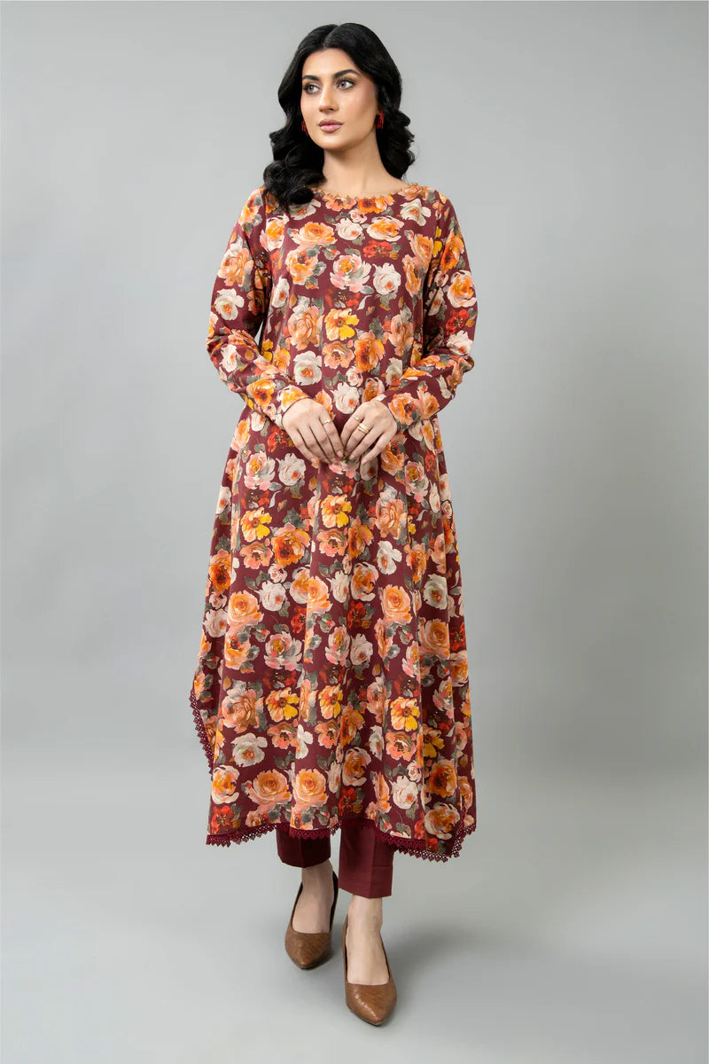 PRINTED SLUB KHADDAR 2 PCS (UNSTITCHED
