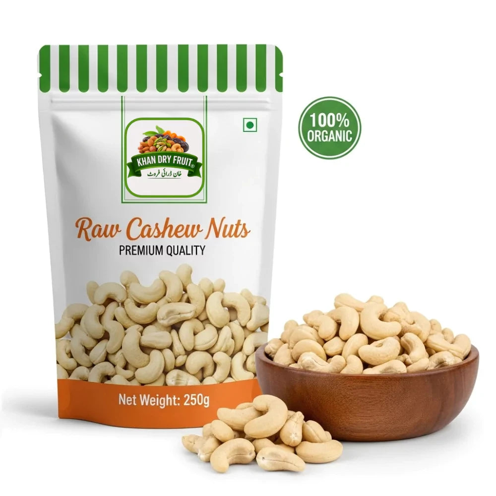 White Raw Cashews Nuts