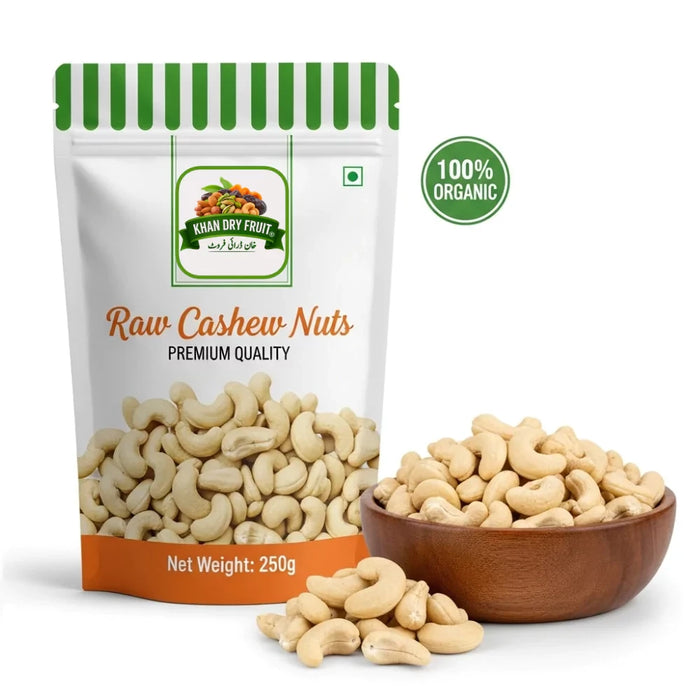 White Raw Cashews Nuts