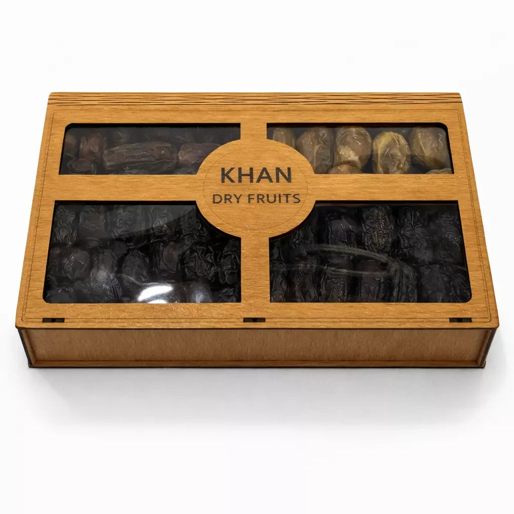 Khajoor (Dates) Rectangle 4 Portion Regular Box