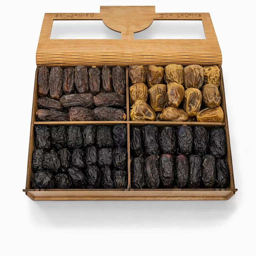 Khajoor (Dates) Rectangle 4 Portion Regular Box