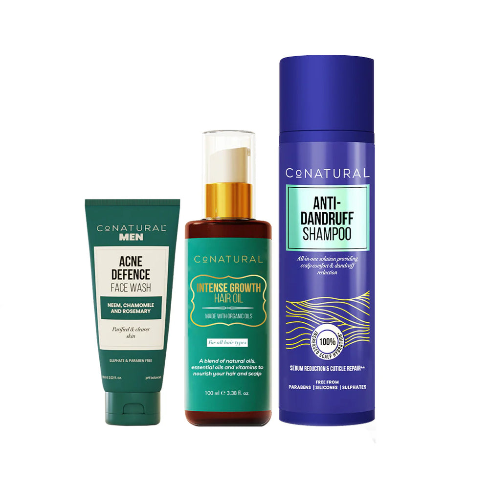 Men’s Skincare & Haircare Set