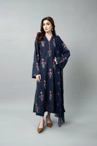 EMBROIDERED COTTON KARANDI 3 PCS (UNSTITCHED