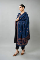 EMBROIDERED KARANDI LAWN SHAWL 1 PCS