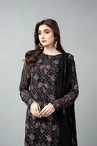 EMBROIDERED CHIFFON 3 PCS (UNSTITCHED)