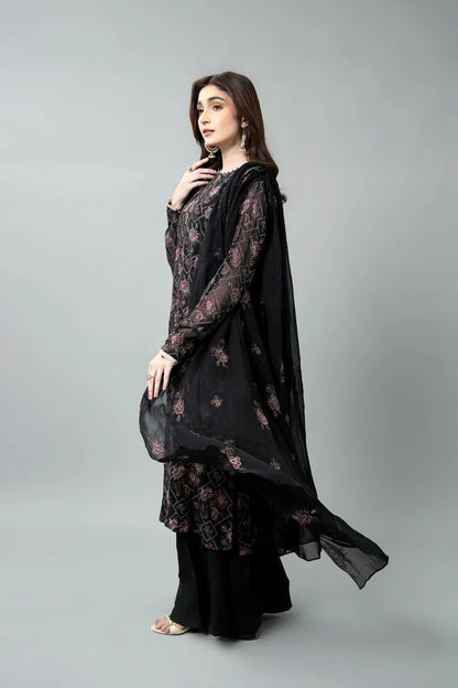 EMBROIDERED CHIFFON 3 PCS (UNSTITCHED)