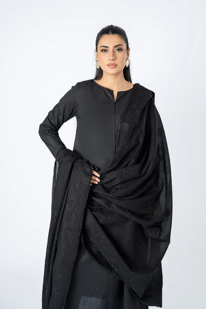 EMBROIDERED LAWN SHAWL (UNSTITCHED)