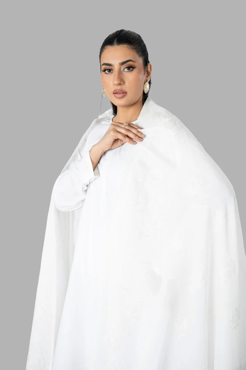 EMBROIDERED LAWN SHAWL (UNSTITCHED)