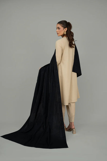 EMBROIDERED LAWN SHAWL (UNSTITCHED)