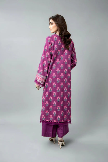 PRINTED SLUB KHADDAR 2 PCS (UNSTITCHED)