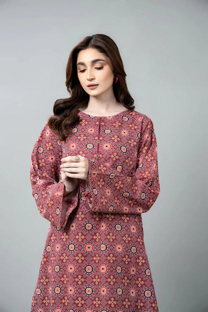 PRINTED SLUB KHADDAR 2 PCS (UNSTITCHED