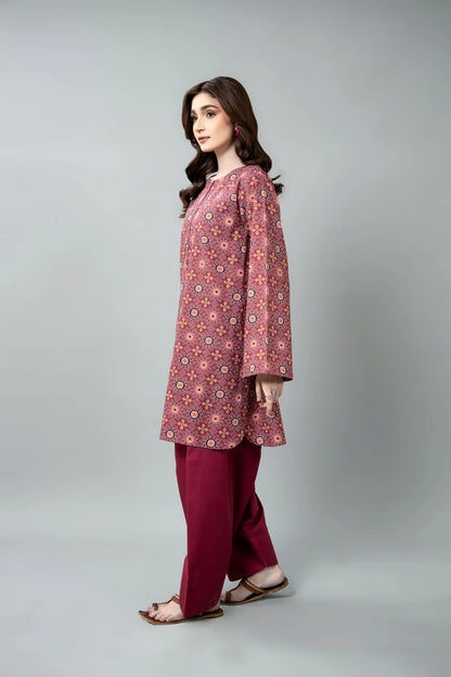 PRINTED SLUB KHADDAR 2 PCS (UNSTITCHED