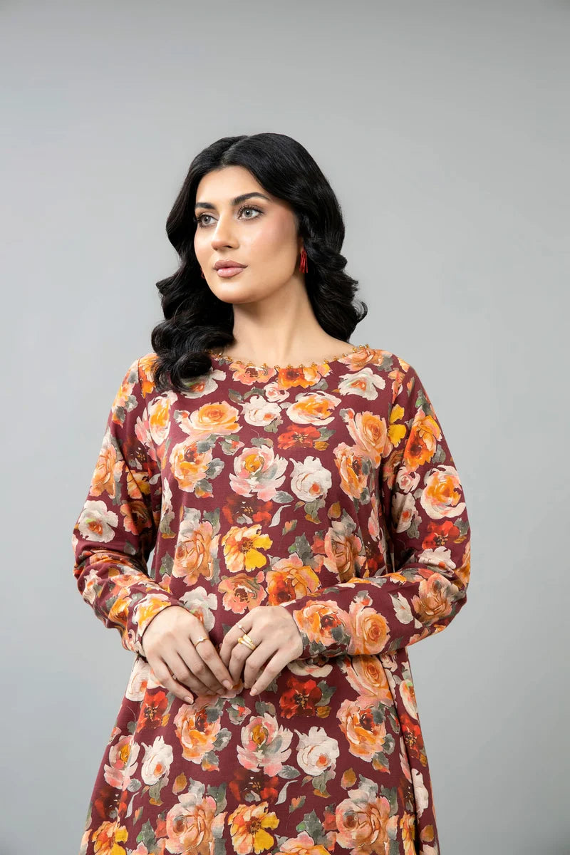PRINTED SLUB KHADDAR 2 PCS (UNSTITCHED