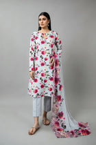PRINTED SLUB KHADDAR 3 PCS (UNSTITCHED)