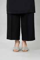 EMBROIDERED SLUB KHADDAR TROUSER