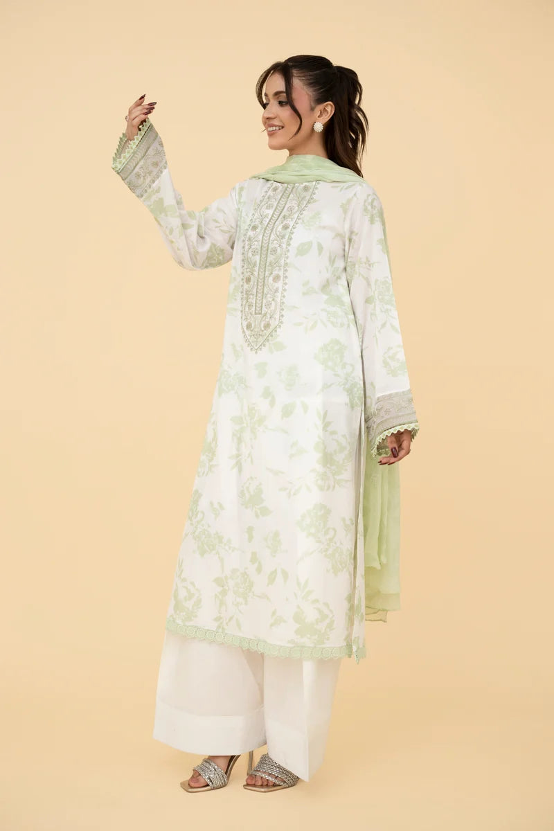 PRINTED & EMBROIDERED LAWN 2 PCS (UNSTITCHED)