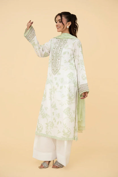 PRINTED & EMBROIDERED LAWN 2 PCS (UNSTITCHED)