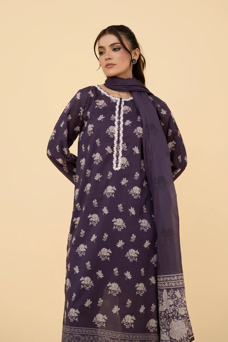 PRINTED LAWN 3 PCS (UNSTITCHED)