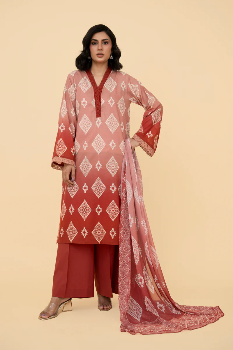 PRINTED LAWN 3 PCS (UNSTITCHED)