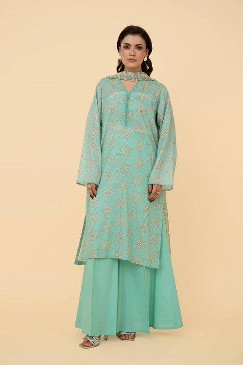 PRINTED & EMBELISHED LAWN 2 PCS (UNSTITCHED)