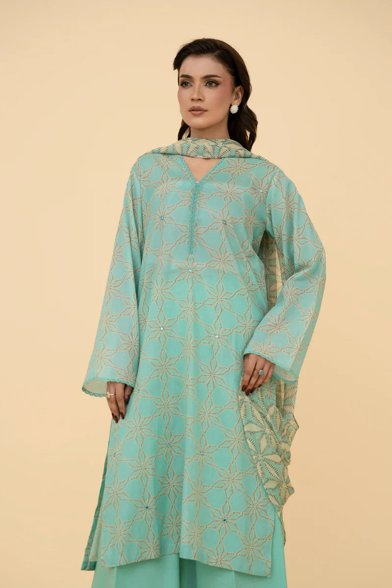 PRINTED & EMBELISHED LAWN 2 PCS (UNSTITCHED)
