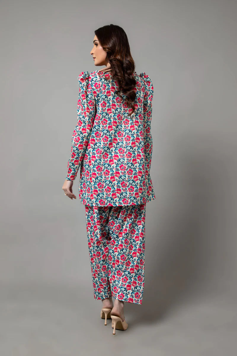 PRINTED SLUB KHADDAR 2 PCS (UNSTTICHED)