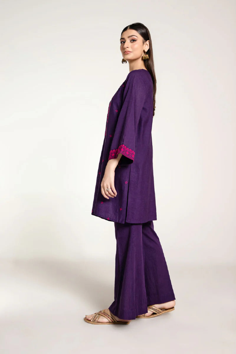 PRET EMBROIDERED KARANDI LAWN 2 PCS