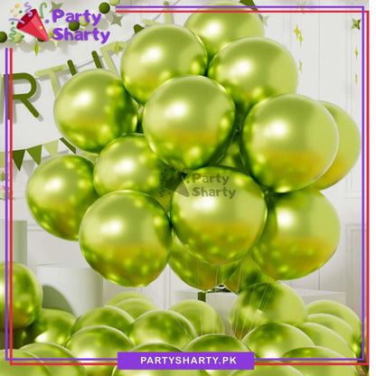 [color:light green] light green ballon front view