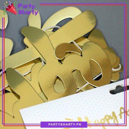 [color:golden] golden card front view