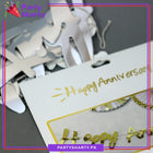 [color:silver] silver card front view