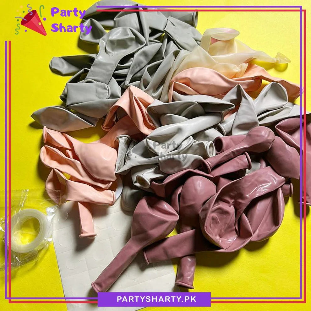 64pcs Baby Girl Theme Set for Welcome Baby Event Decoration & Celebration