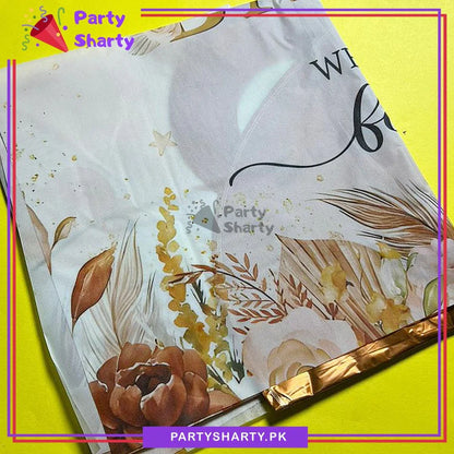 100pcs We Can Bearly Wait Teddy Bear Theme Balloons Set For Party Decoration & Celebration