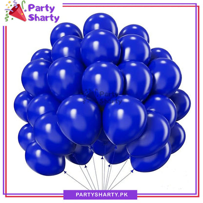 [color:Darkblue] darkblue ballon front view