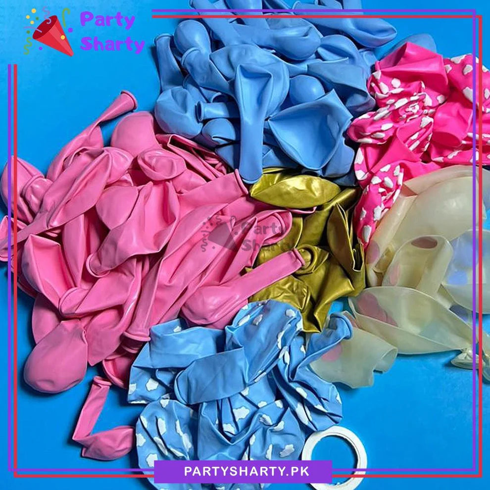 100pcs BOY or GIRL Gender Reveal Balloons Set For Gender Reveal Party Decoration & Celebration