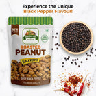 Spicy Roasted Peanuts, Black Pepper