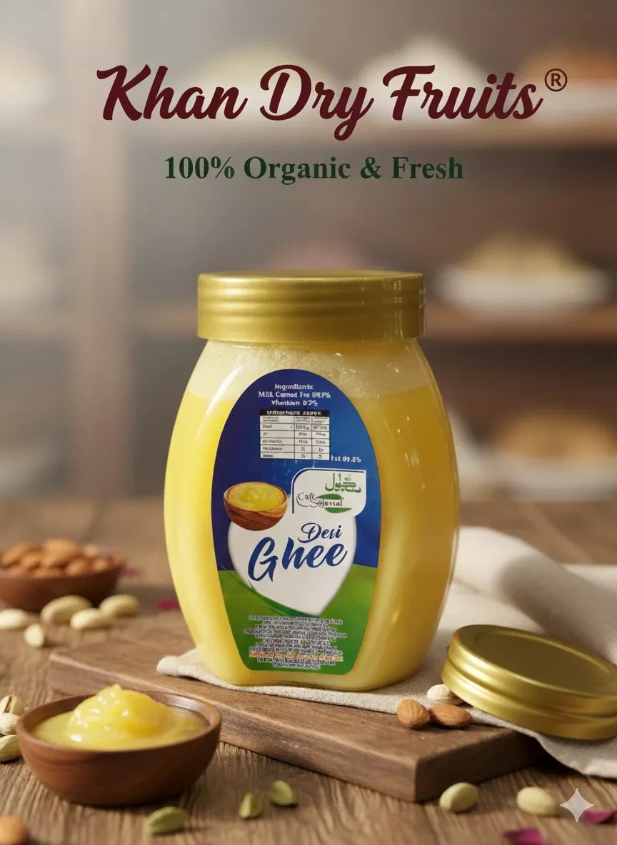 100% Organic Desi Ghee 500g – Pure, Natural & Traditionally Made