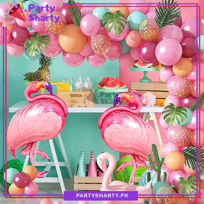 79pcs Pink Flamingo Theme Set For Theme Birthday Decoration and Celebration