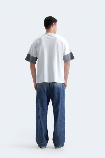 [color:White] White tshirt case view